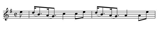 Queensberry House - staff notation