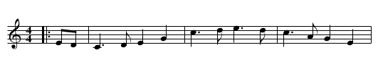 Queensway - staff notation