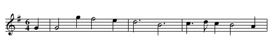 Quesnoy. PFD2.248 - staff notation
