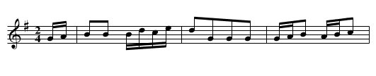 Quick March. JMP.026 - staff notation