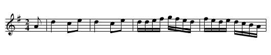 Quick March,A. JMP.032 - staff notation
