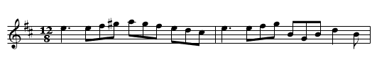 Quick Step 10th. Regt. - staff notation