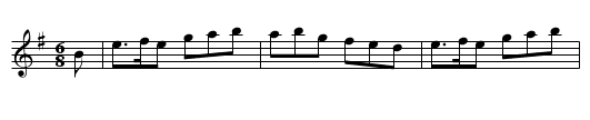 Quick Step (3) - staff notation
