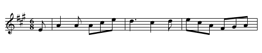 Quick Step 45 Regt. EHo.085 - staff notation