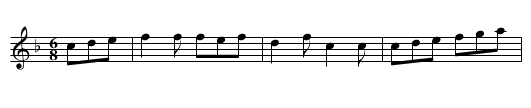 QUICK STEP IN TEKELI - staff notation