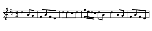 Quick Step. JBut.238, A - staff notation