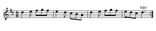 Quick Step. JBut.239, A - staff notation