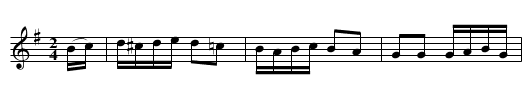 Quick Step. JBut.281, A - staff notation