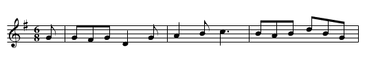 Quick Step JBut.354, A - staff notation