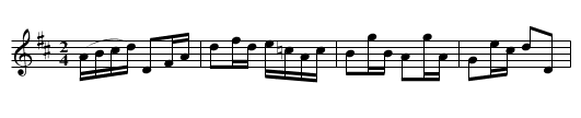 Quick Step. JBut.455, A - staff notation