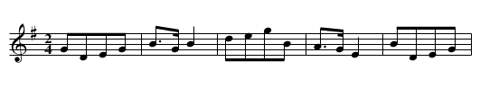 Quick Step. JBut.734, A - staff notation