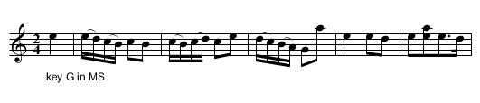 Quick Step. JMP.007 - staff notation