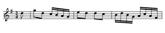 Quick Step. LW.031 - staff notation