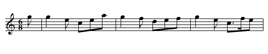 QUICK STEP No. 3. - staff notation
