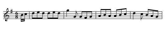 QUICK STEP No. 6. - staff notation