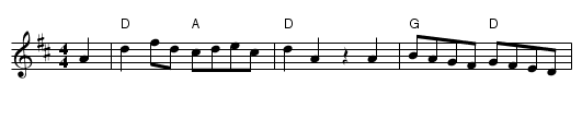 Quigley's Reel - staff notation
