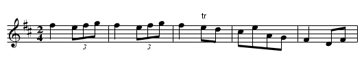Quiver, The, or Cupid's Prophecy - staff notation