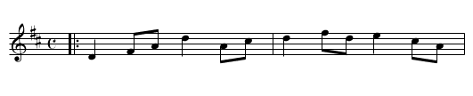 RACHAEL RAE - staff notation