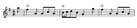 Ragg, The  - staff notation