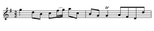 Rainbow THO4.026, The - staff notation