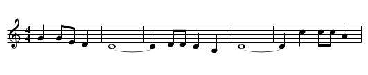 Rake and Rambling Boy - staff notation