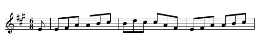 Rakes of Dublin - staff notation