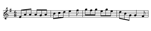 Rakes of Kildare, The - staff notation