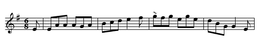 Rakes of Kildare, The - staff notation