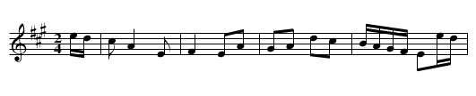 Rakes of Rochester - staff notation