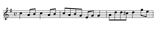 Rakish Paddy - staff notation