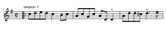 Rakish Paddy - staff notation