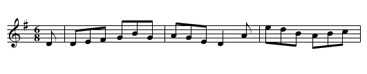Ramble away - Parsons - staff notation