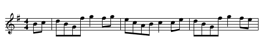 Rambling Connachtman - staff notation