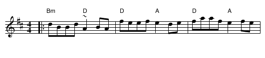 Ramnee Ceilidh - staff notation