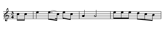 Ramu (CT 485) - staff notation