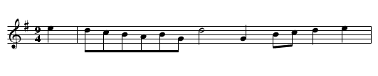 Rantin' Roarin' Willie - staff notation