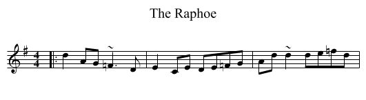 Raphoe, The  - staff notation