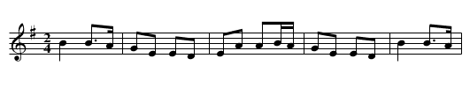 Rattling Bog, The - staff notation