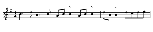 Ravelled Hank of Yarn - staff notation