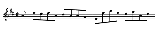 Raymond and Agnes - staff notation
