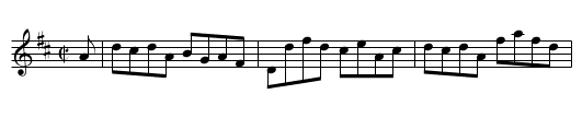 Raymond and Agnes - staff notation