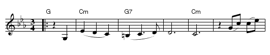 Razbitaya Zhizn - staff notation
