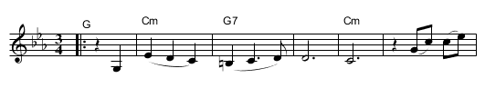 Razbitaya Zhizn - staff notation