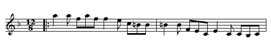 Real Blues Reel - staff notation