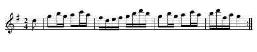 Real(?) Dance. RHu.038, The - staff notation