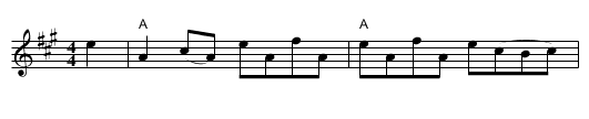 Reconciliation #1, The - staff notation