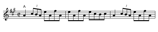 Reconciliation Reel, The - staff notation