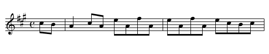 Reconciliation - staff notation