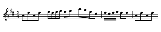 Recovery. JBut.975, The - staff notation