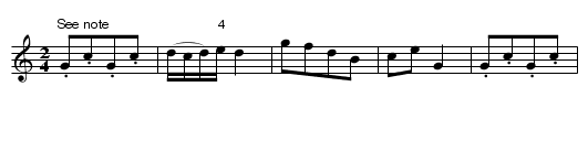 Recovery,The. GS.055 - staff notation